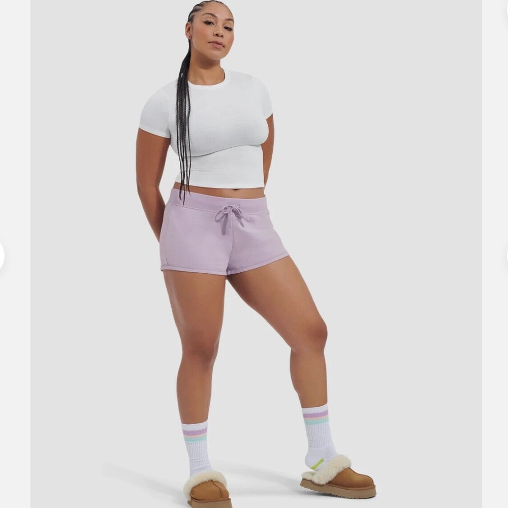 NWT UGG Women’s Maurice Micro Terry Drawstring Lounge Shorts